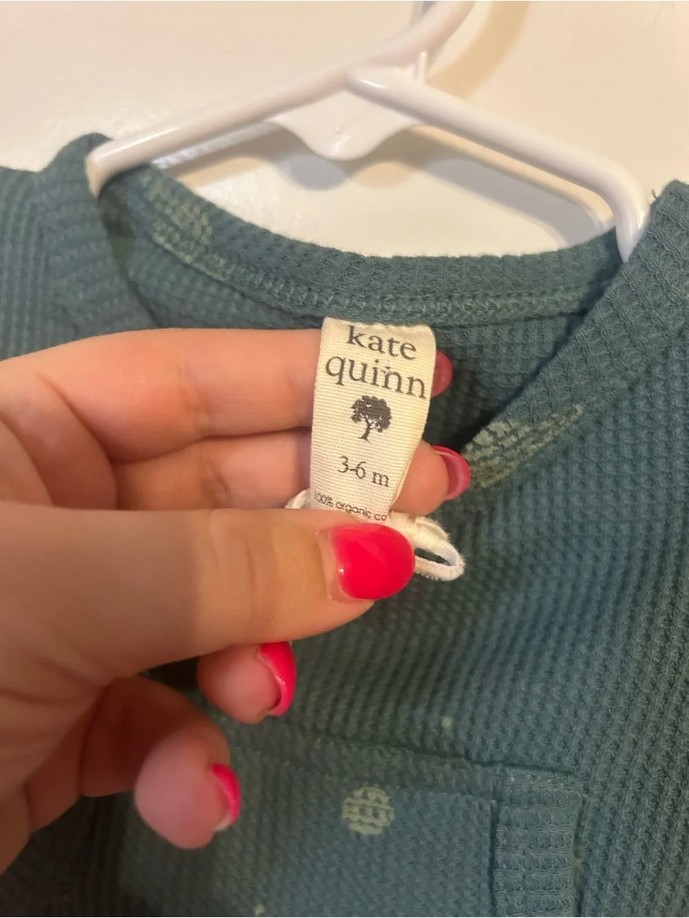 NWT Kate Quinn Waffle Knit Shirt